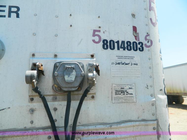 image for item B3828 1998 utility box van trailer