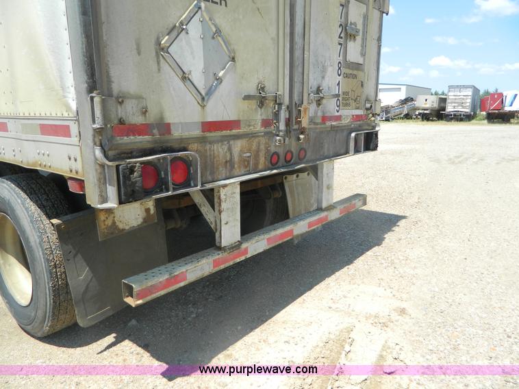 image for item B3828 1998 utility box van trailer