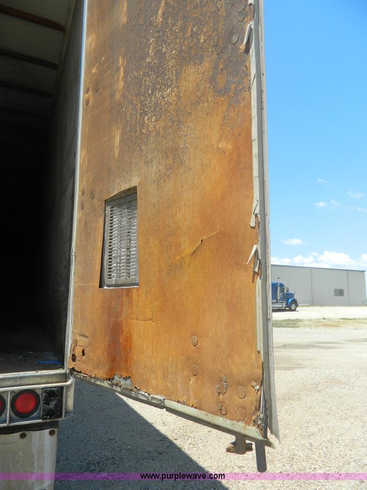 image for item B3828 1998 utility box van trailer