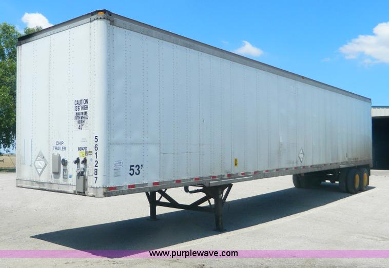 image for item B3829 1998 Monon box van trailer