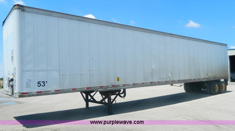 image for item B3829 1998 Monon box van trailer