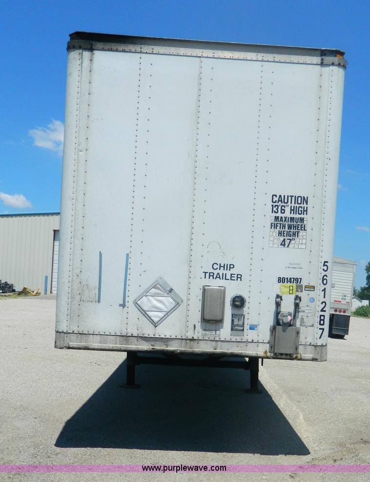 image for item B3829 1998 Monon box van trailer