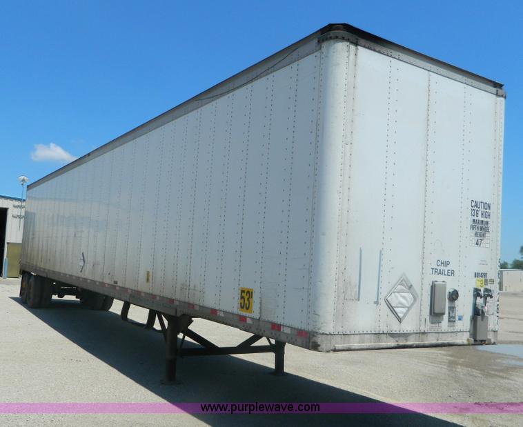 image for item B3829 1998 Monon box van trailer
