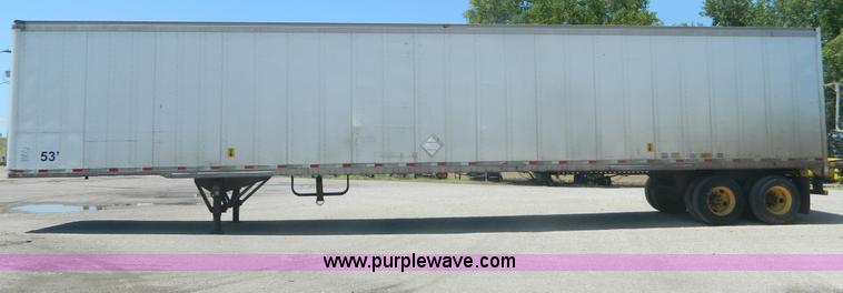 image for item B3829 1998 Monon box van trailer