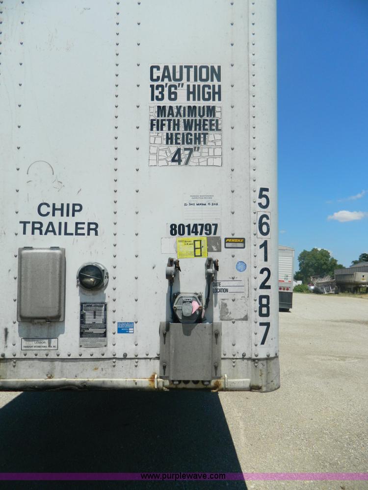 image for item B3829 1998 Monon box van trailer