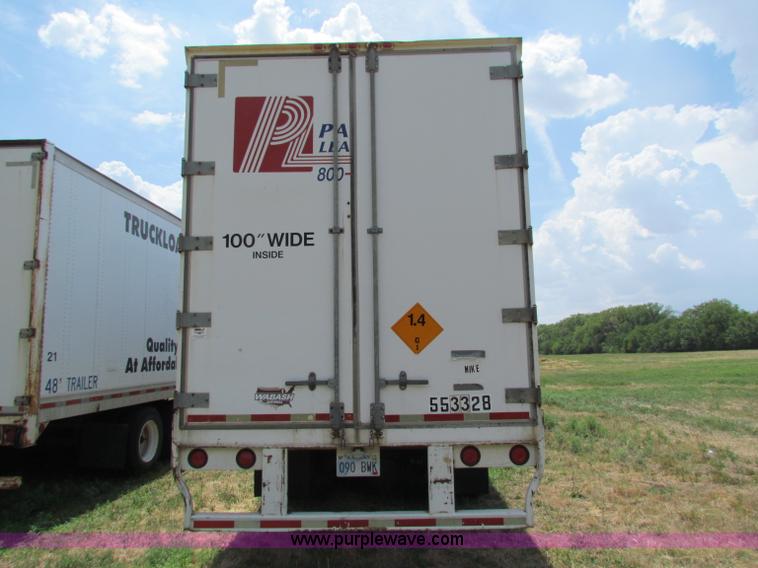image for item B7343 1998 Wabash 53' dry van trailer