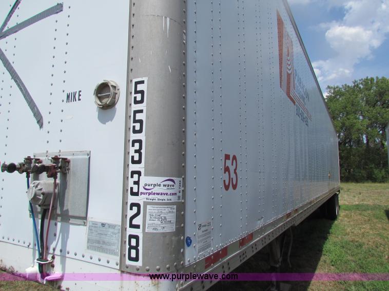 image for item B7343 1998 Wabash 53' dry van trailer