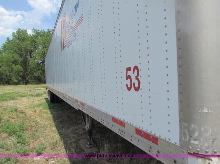 image for item B7343 1998 Wabash 53' dry van trailer