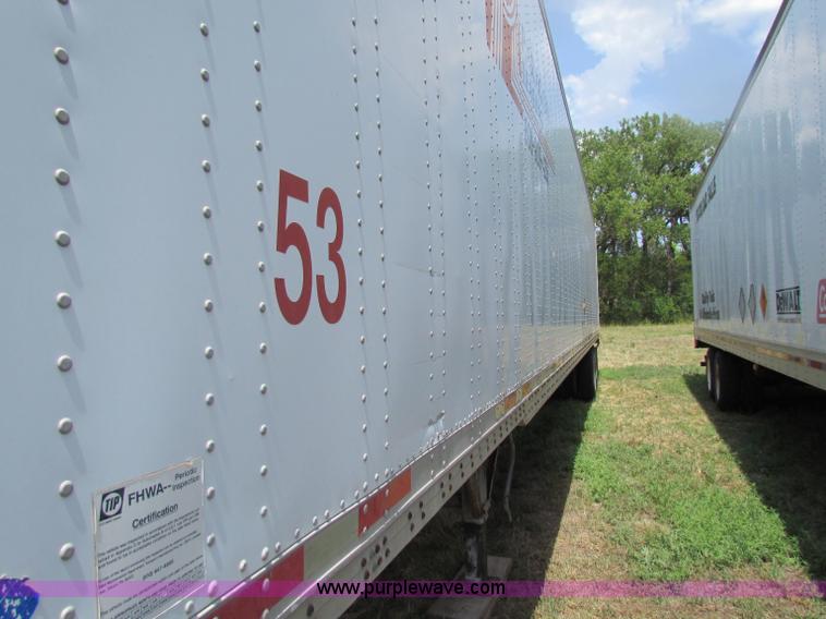 image for item B7343 1998 Wabash 53' dry van trailer