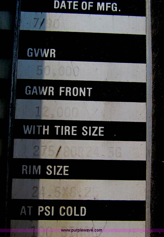 image for item C2321 1991 Kenworth T600 semi truck