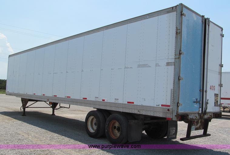 image for item C2322 1993 Pine 48' dry van trailer