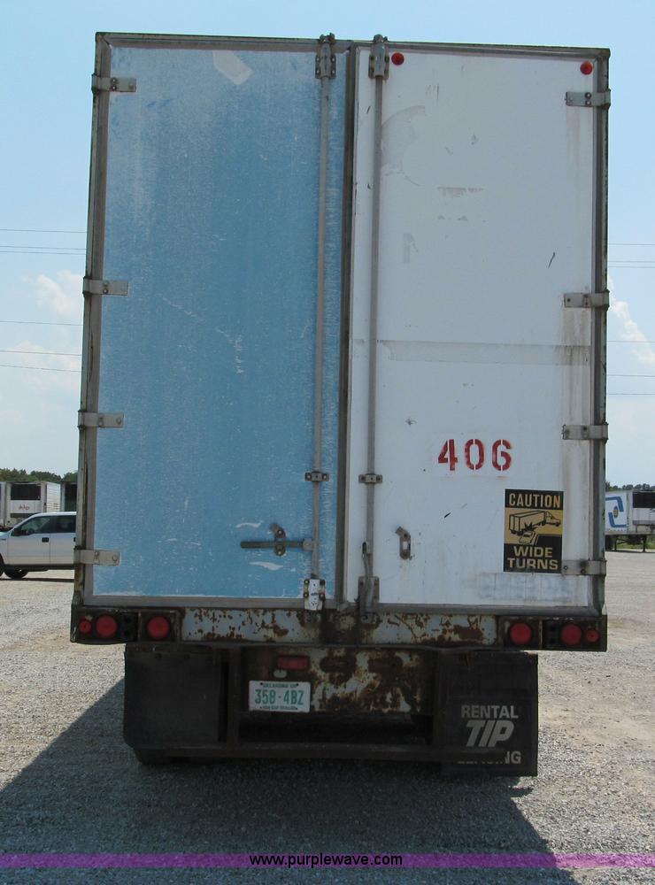 image for item C2322 1993 Pine 48' dry van trailer