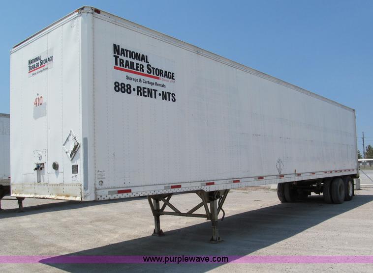 image for item C2366 1988 Theurer 48' dry van trailer