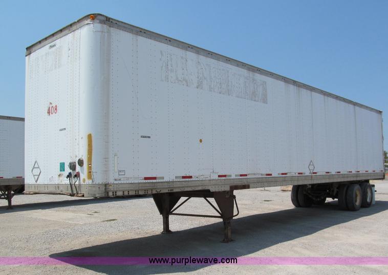 image for item C2367 1991 Pine 48' dry van trailer