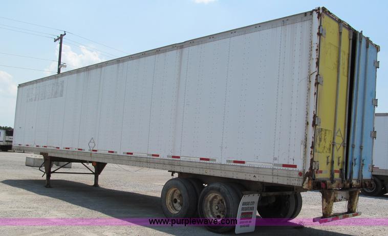 image for item C2367 1991 Pine 48' dry van trailer
