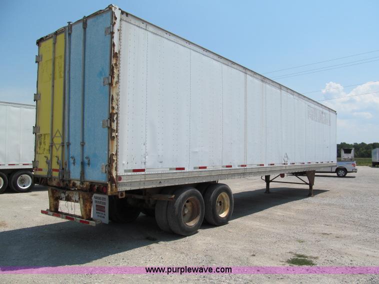image for item C2367 1991 Pine 48' dry van trailer