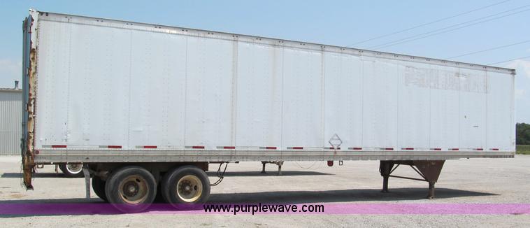image for item C2367 1991 Pine 48' dry van trailer