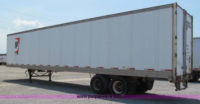 image for item C2368 1989 Theurer dry van trailer