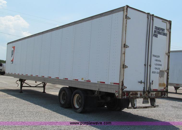 image for item C2368 1989 Theurer dry van trailer