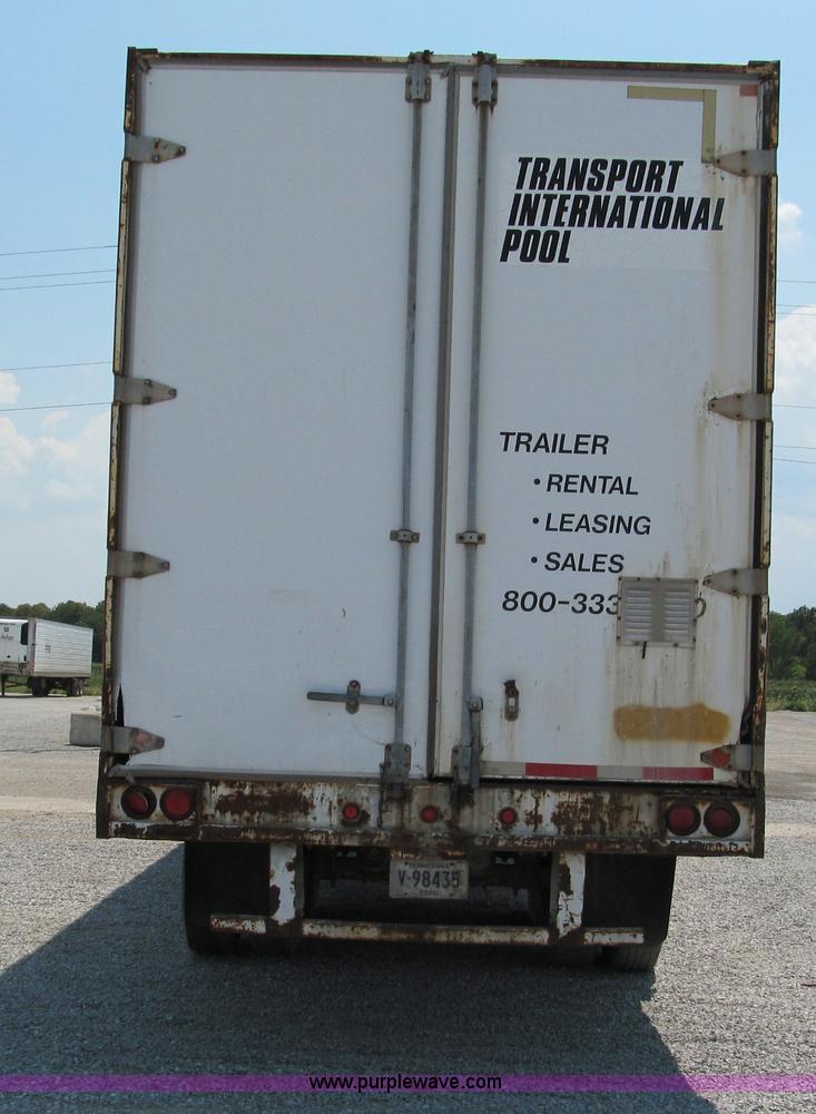 image for item C2368 1989 Theurer dry van trailer