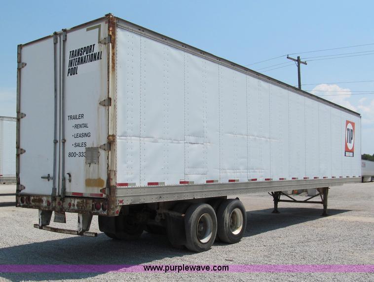 image for item C2368 1989 Theurer dry van trailer