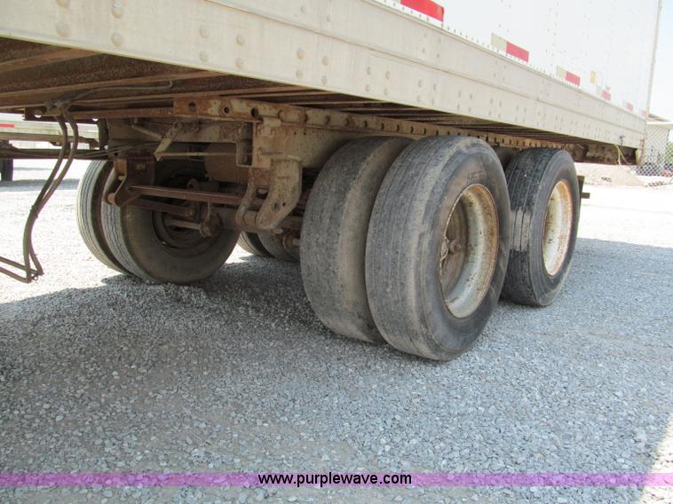 image for item C2368 1989 Theurer dry van trailer