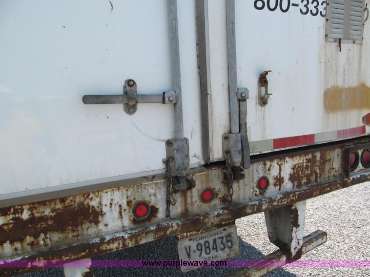 image for item C2368 1989 Theurer dry van trailer