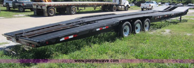 image for item D2021 2000 Childer 54' car hauler trailer