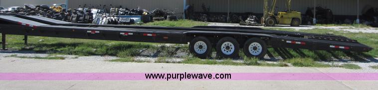 image for item D2021 2000 Childer 54' car hauler trailer
