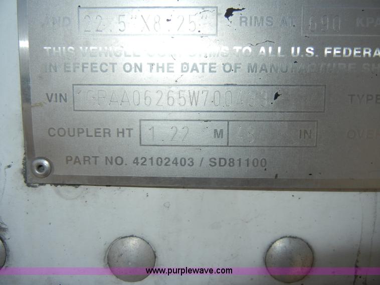 image for item D4146 2005 Great Dane 53' reefer trailer