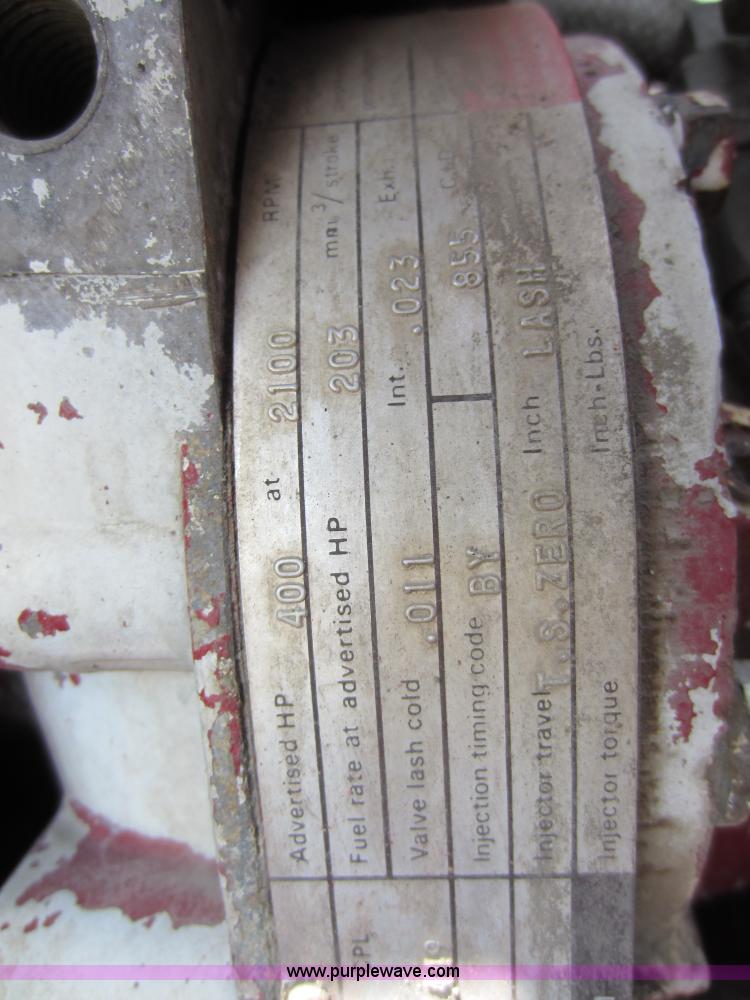 image for item D5574 1974 Peterbilt 359 semi truck