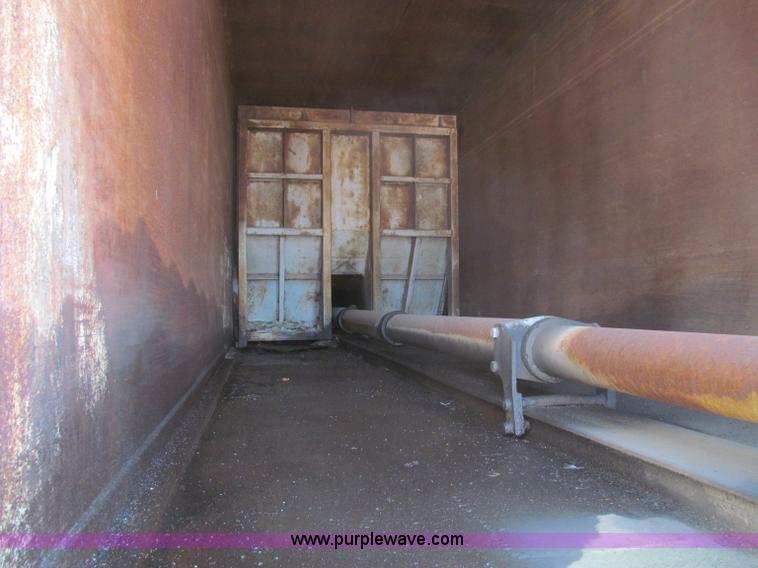 image for item F4525 1993 Clement Refuse Blade 40' tandem axle trailer