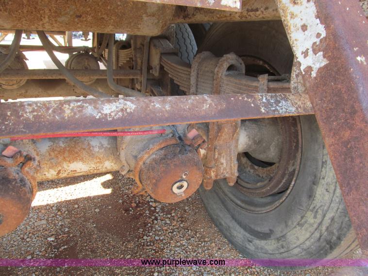 image for item F4525 1993 Clement Refuse Blade 40' tandem axle trailer