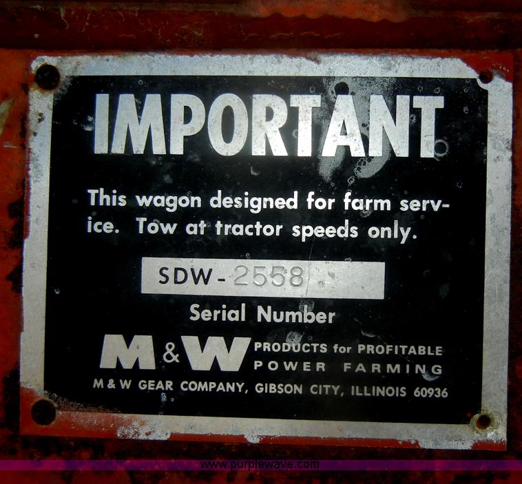 image for item D4328 M & W Little Red gravity wagon