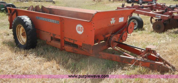 image for item D4335 Massey-Ferguson 160 manure spreader