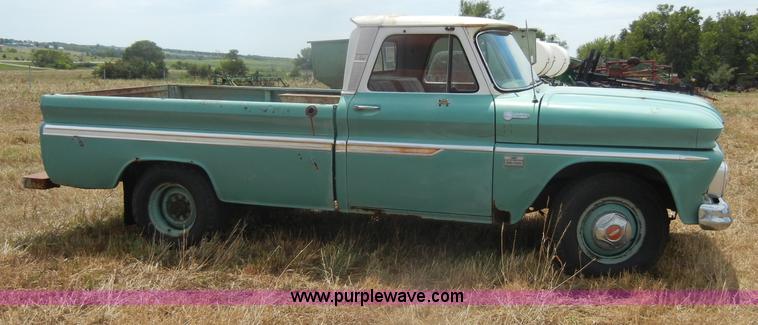 image for item D4339 1966 Chevrolet Custom Camper pickup truck
