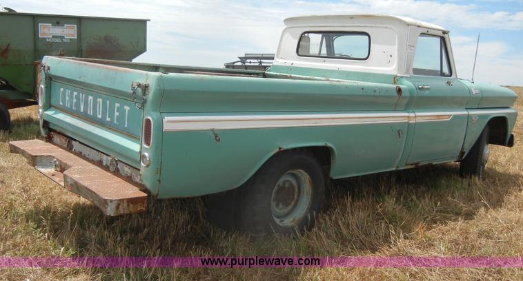image for item D4339 1966 Chevrolet Custom Camper pickup truck