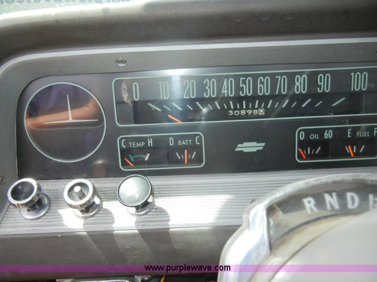 image for item D4339 1966 Chevrolet Custom Camper pickup truck