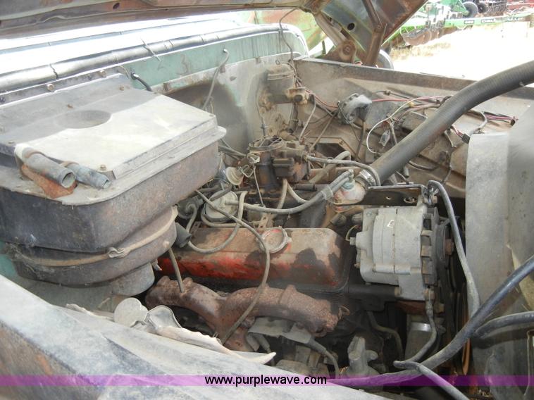 image for item D4339 1966 Chevrolet Custom Camper pickup truck