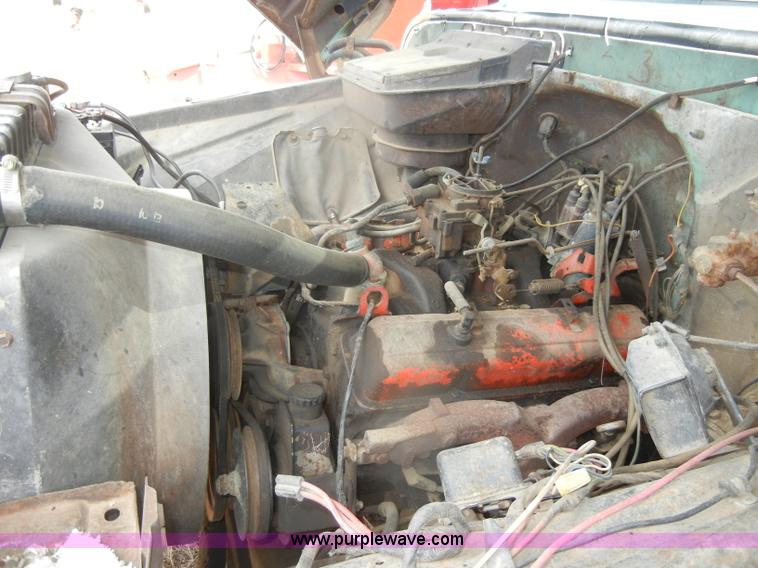 image for item D4339 1966 Chevrolet Custom Camper pickup truck