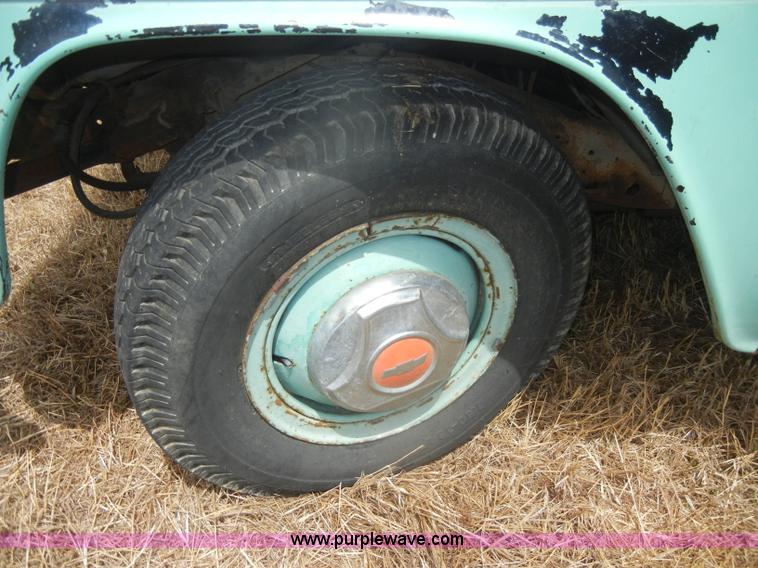 image for item D4339 1966 Chevrolet Custom Camper pickup truck