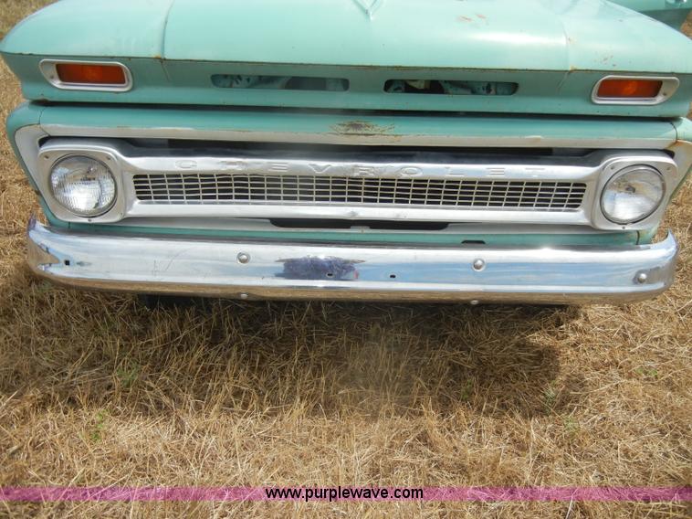 image for item D4339 1966 Chevrolet Custom Camper pickup truck