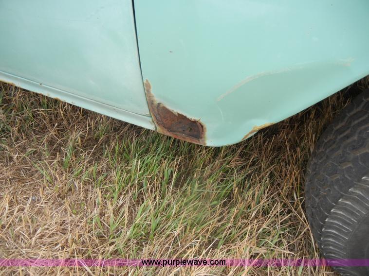 image for item D4339 1966 Chevrolet Custom Camper pickup truck