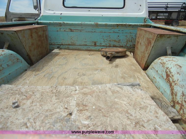 image for item D4339 1966 Chevrolet Custom Camper pickup truck