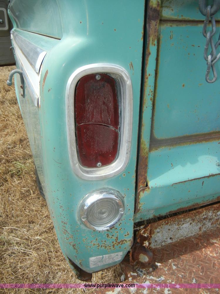 image for item D4339 1966 Chevrolet Custom Camper pickup truck