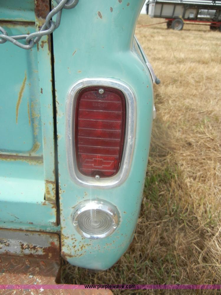 image for item D4339 1966 Chevrolet Custom Camper pickup truck