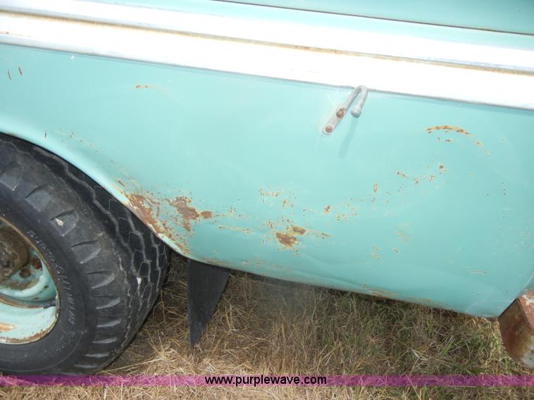 image for item D4339 1966 Chevrolet Custom Camper pickup truck