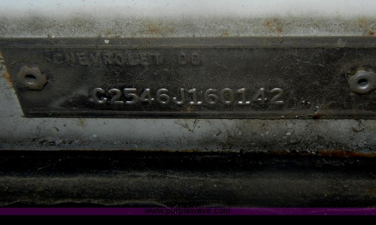 image for item D4339 1966 Chevrolet Custom Camper pickup truck