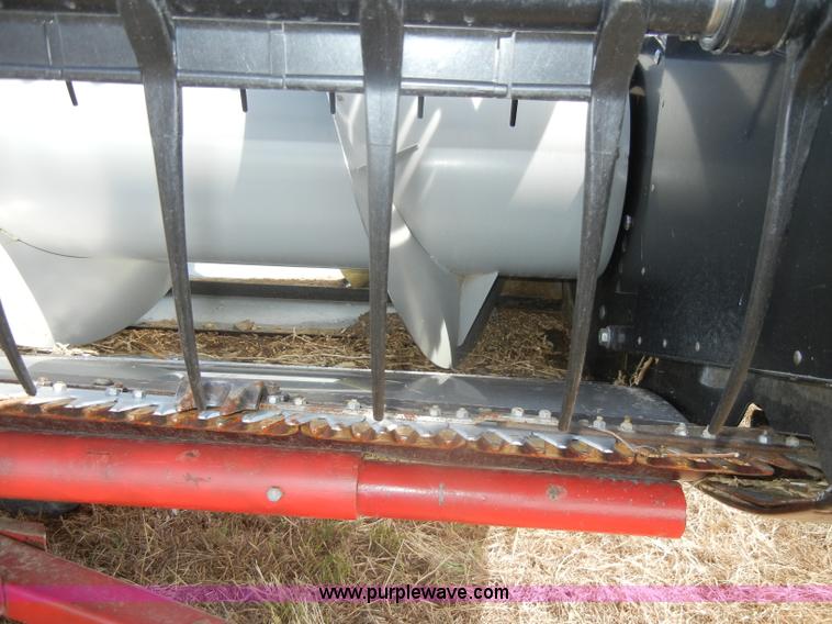 image for item D4389 AGCO 800 Series flex platform with trailer