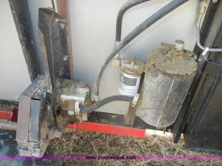 image for item D4389 AGCO 800 Series flex platform with trailer